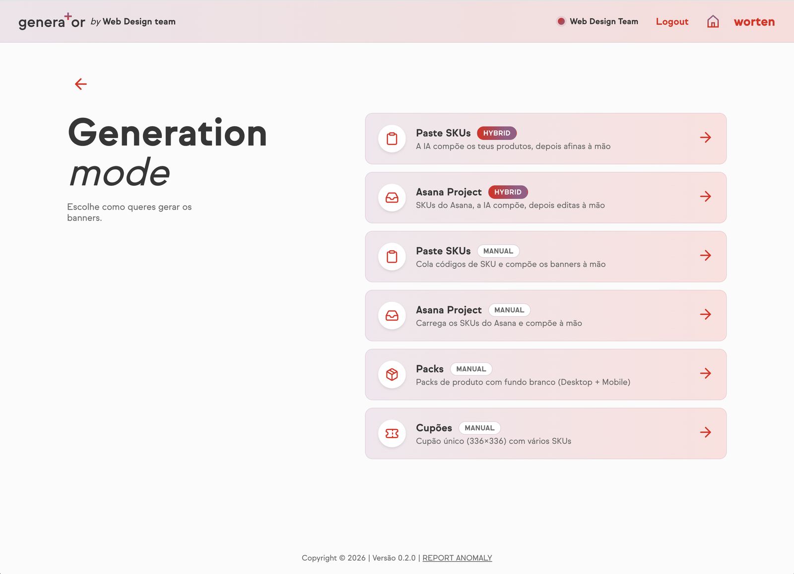 Banners app moves to the web